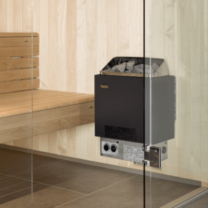 Lắp đặt máy xông hơi khô Helo Cup 45 STJ Graphite trong phòng xông hơi