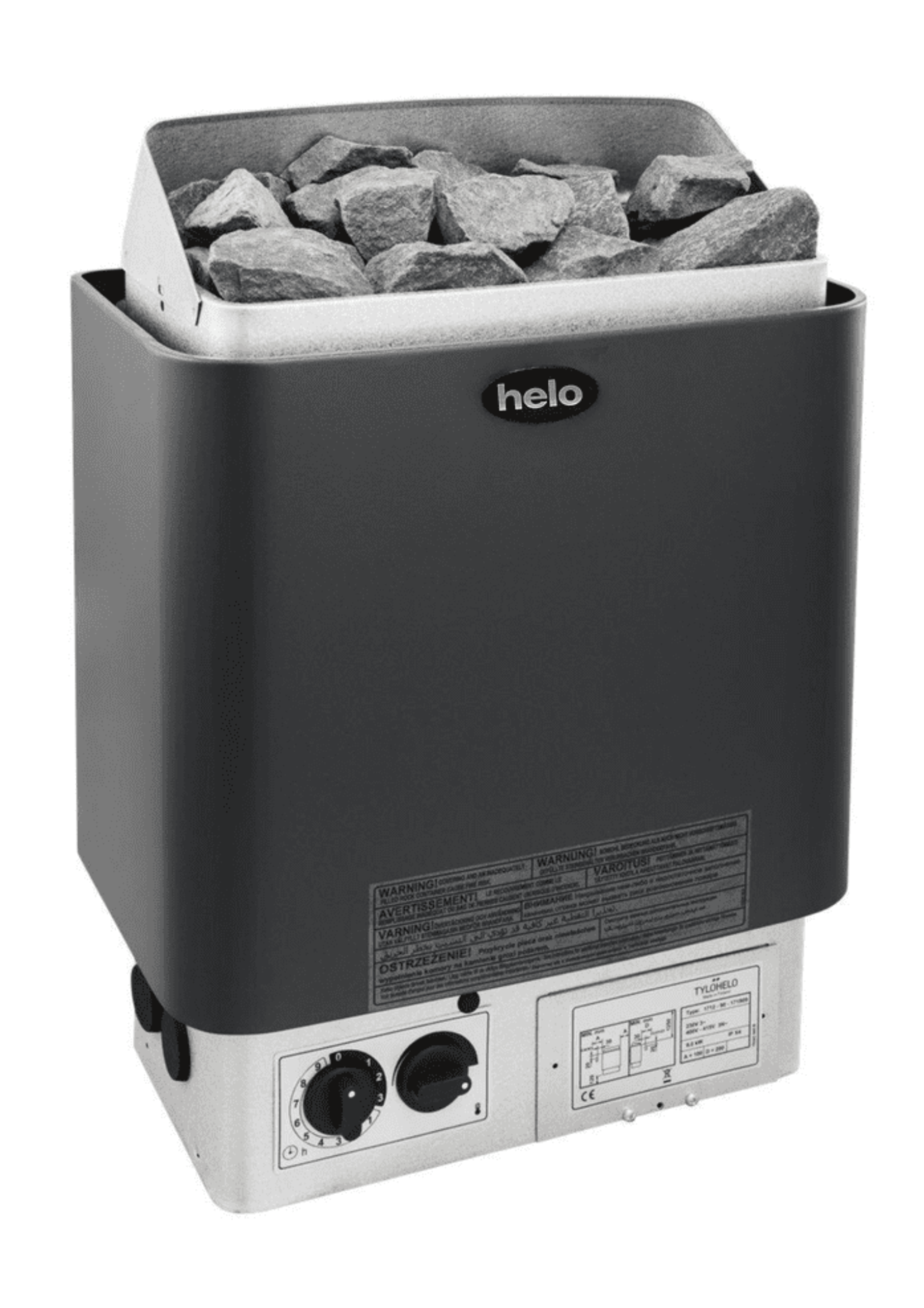 Máy xông hơi Helo Cup STJ Graphite